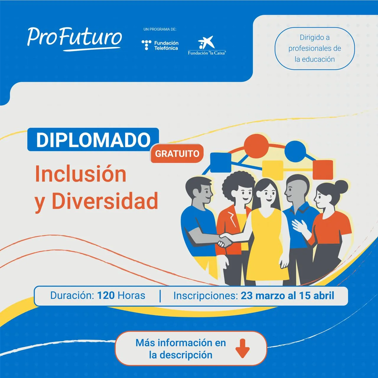 Lanzan diplomado gratuito en inclusión y diversidad para docentes en Chile